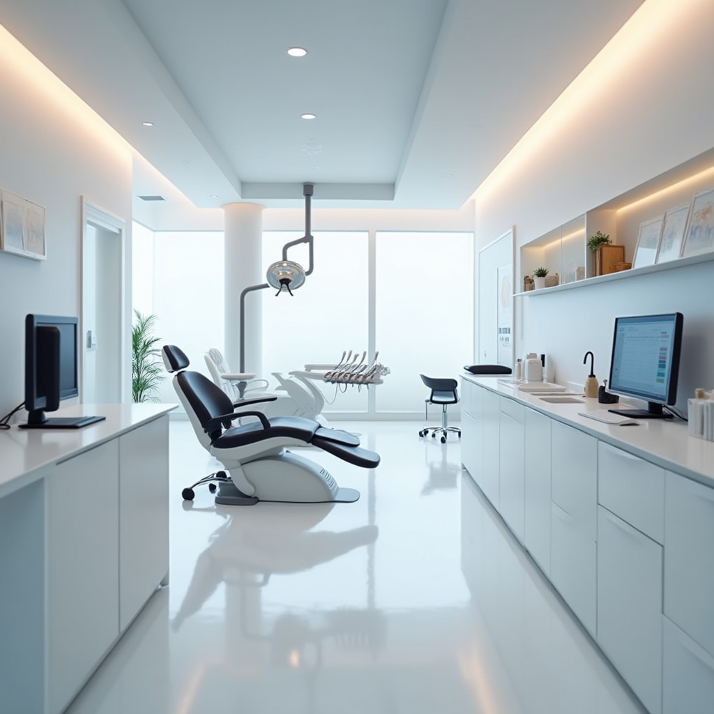 Studio dentistico moderno con software gestionale